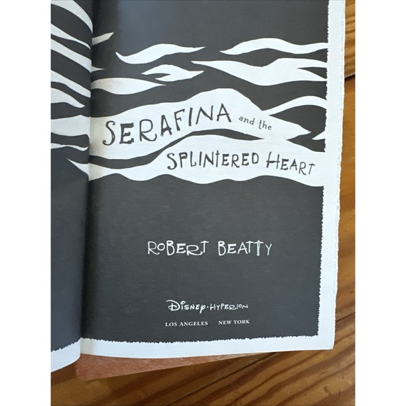 Serafina and the Black Cloak and Twisted Staff /2 Books Robert Beatty Disney 1st - Picture 6 of 12